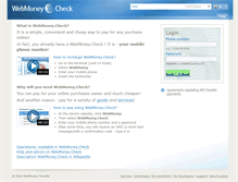 Tablet Screenshot of check.webmoney.ru